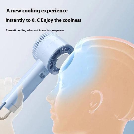 2024 Handheld Turbo Jet Fan - Mini Portable Ice Cold Summer Gadget - All - Gadgetry
