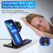 3 - in - 1 Wireless Charger - 18W Fast Charging Station for iPhone, iWatch, AirPods - All - Gadgetry