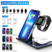 3 - in - 1 Wireless Charger - 18W Fast Charging Station for iPhone, iWatch, AirPods - All - Gadgetry