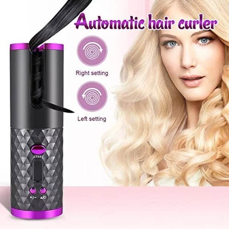 Automatic Cordless Hair Curler - All - Gadgetry