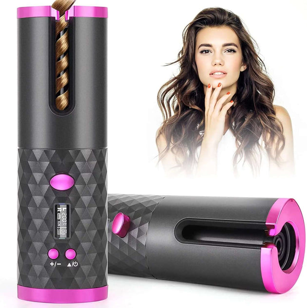 Automatic Cordless Hair Curler - All - Gadgetry