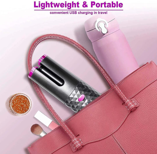Automatic Cordless Hair Curler - All - Gadgetry