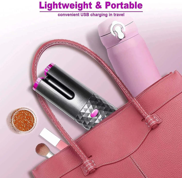 Automatic Cordless Hair Curler - All - Gadgetry