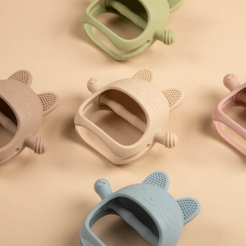 Baby Silicone Teething Toy Hand Pacifier - All - Gadgetry