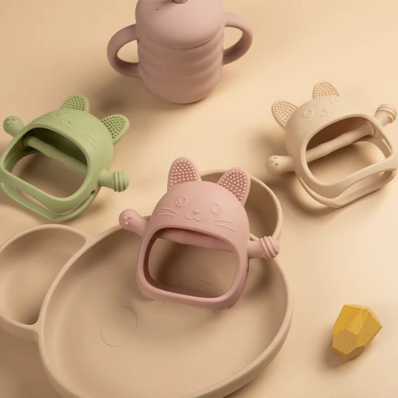 Baby Silicone Teething Toy Hand Pacifier - All - Gadgetry