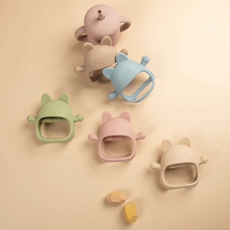 Baby Silicone Teething Toy Hand Pacifier - All - Gadgetry