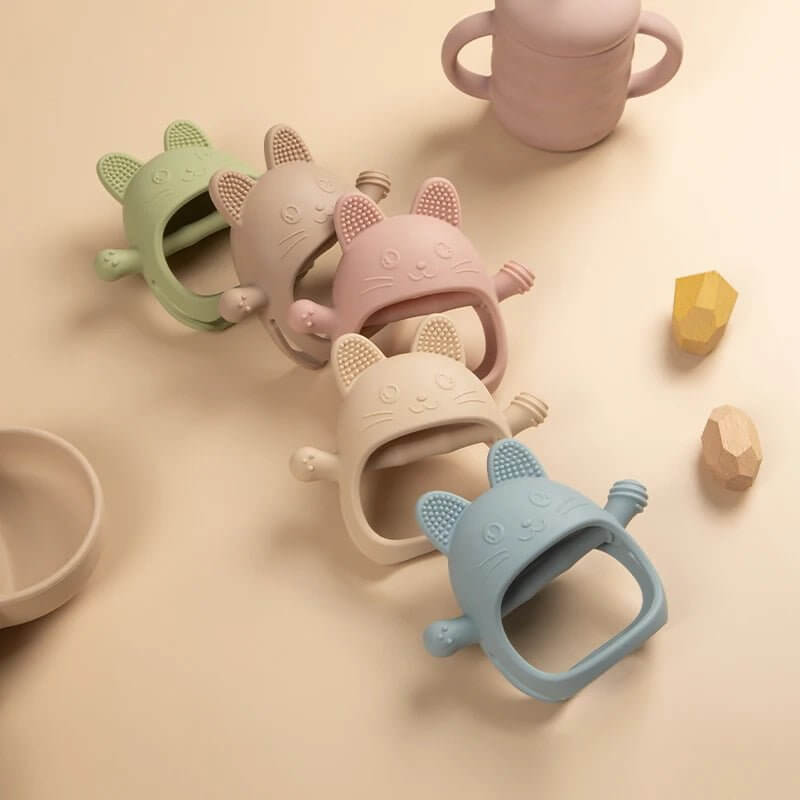 Baby Silicone Teething Toy Hand Pacifier - All - Gadgetry