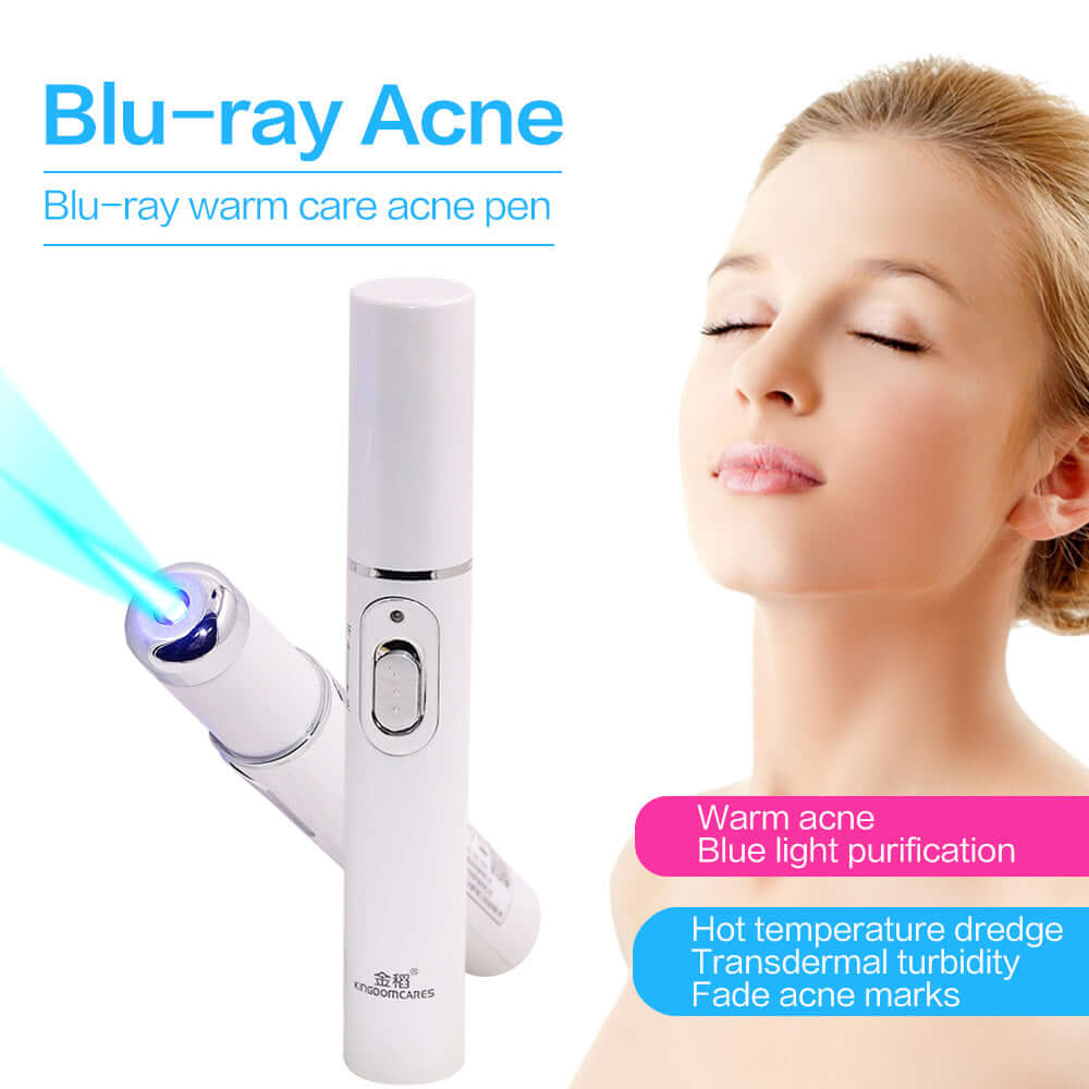 Magic Blue Light Facial Machine for Acne, Wrinkles, and Spider Veins Removal - All-Gadgetry