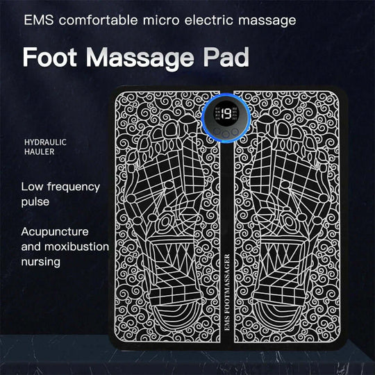 EMS Foot Massager Leg Electric Kneading Muscle Pain Relief Machine - All - Gadgetry