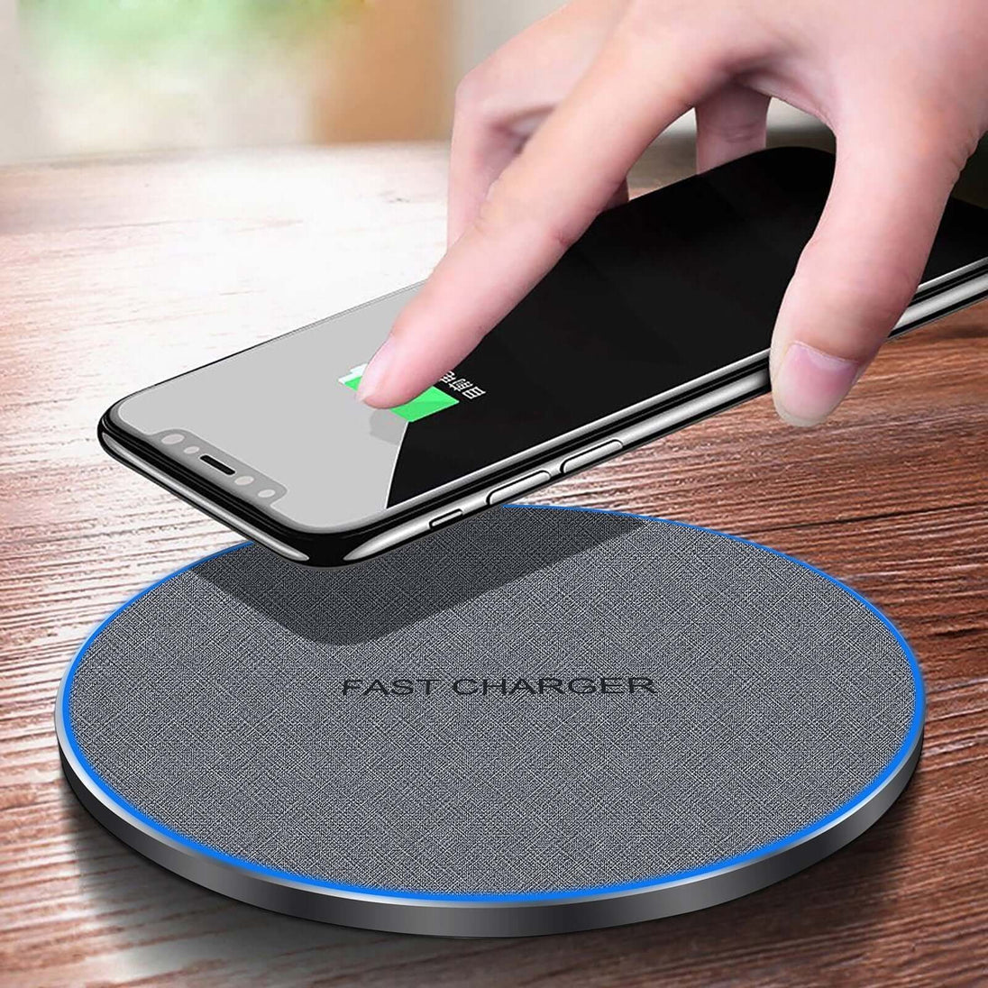 Fast Charge Wireless Charging Pad for Samsung, Google Pixel, LG, iPhone 14/13/12/11 Series - All - Gadgetry