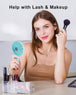 Mini Handheld Fan Battery Operated Small Personal Portable Speed Adjustable USB Rechargeable Fan Cute Design Powerful Eyelash Fan for Stylish Kids Girls Women Men Indoor Outdoor Travelling - All - Gadgetry