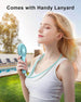 Mini Handheld Fan Battery Operated Small Personal Portable Speed Adjustable USB Rechargeable Fan Cute Design Powerful Eyelash Fan for Stylish Kids Girls Women Men Indoor Outdoor Travelling - All - Gadgetry