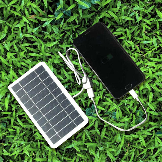Mini Solar Charger - Portable USB Solar Panel for Outdoor Travel - All - Gadgetry