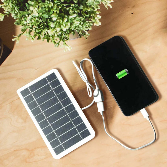 Mini Solar Charger - Portable USB Solar Panel for Outdoor Travel - All - Gadgetry