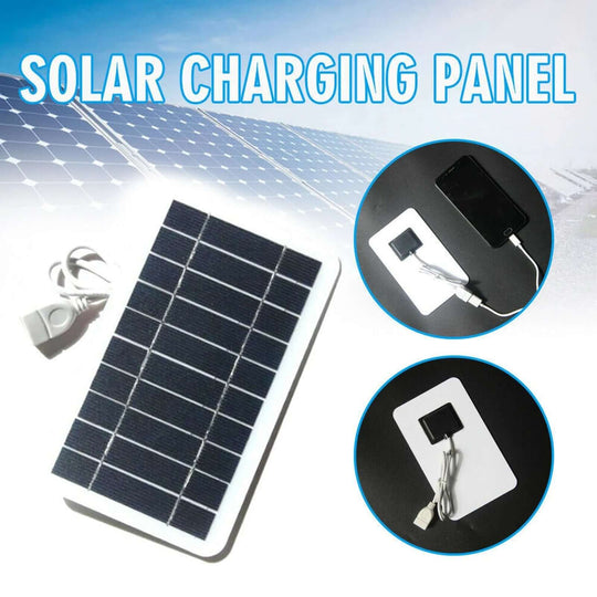 Mini Solar Charger - Portable USB Solar Panel for Outdoor Travel - All - Gadgetry