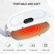 Portable Heating Pad for Period Cramps,1800Mah Cordless Period Heating Pad,3 Massage Modes Menstrual Heating Pad,Electric Rapid Fast Heating Period Cramp Heating Pad, Gifts for Women & Girl,White - All - Gadgetry