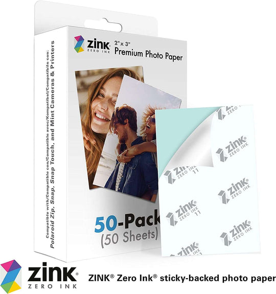 Premium Instant Photo Paper (50 Pack) - All - Gadgetry
