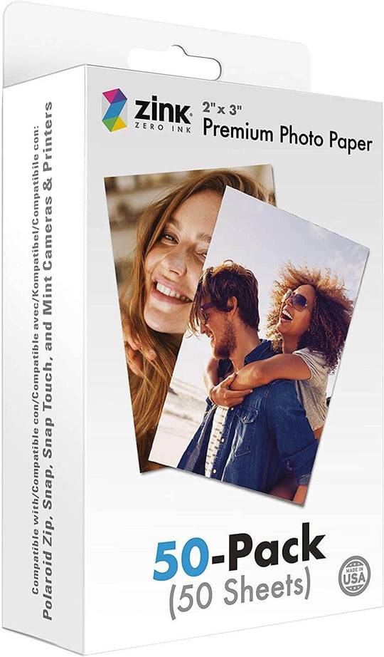 Premium Instant Photo Paper (50 Pack) - All - Gadgetry
