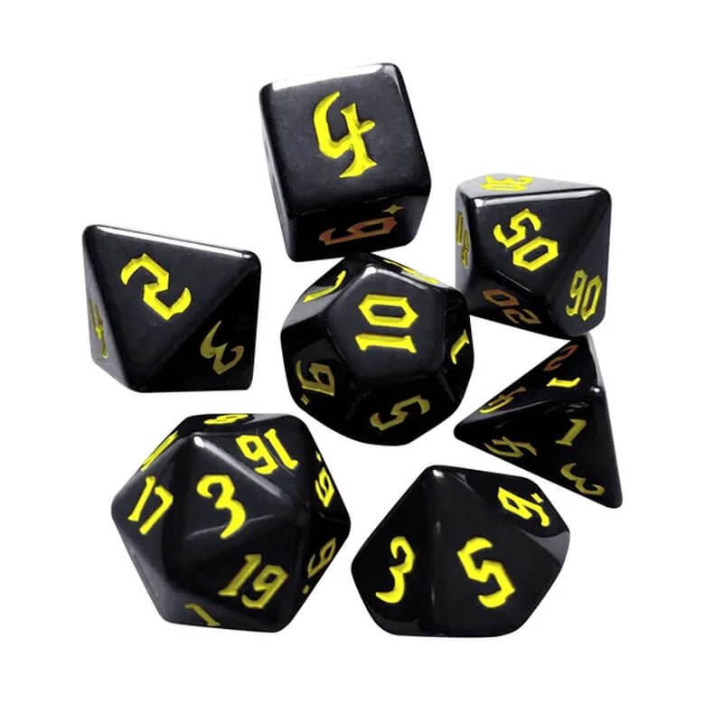 RPG Polyhedral Dice Set Luminous Electronic DND Dice Multiple Sides Entertainment Toys for Board Game Party - All - Gadgetry