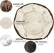 Small Dog Bed for Small Dogs, Cat Beds for Indoor Cats, Pet Bed for Puppy and Kitty, Extra Soft & Machine Washable with Anti - Slip & Water - Resistant Oxford Bottom, Brown, 20 Inches - All - Gadgetry