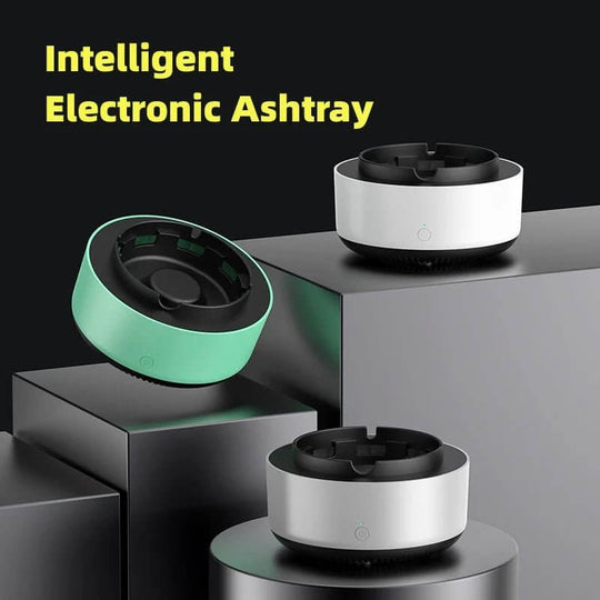 Smoke Removal Air Purification Ashtray Anion Purification Practical Automatic Purifier Ashtray Portable Gadgets for Car Ashtray - All - Gadgetry