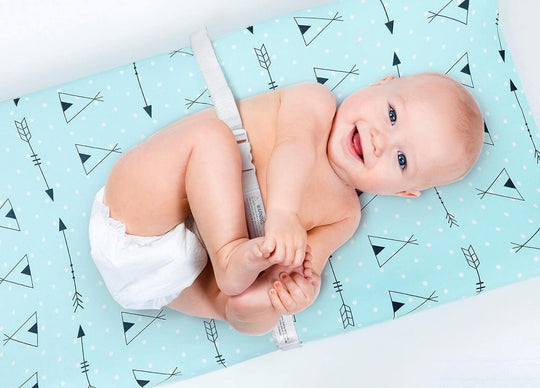 Stretchy Changing Pad Covers Carddle Sheet Set for Baby Boys Girls,2 Pack Jersey Knit,Arrow & Owl - All - Gadgetry