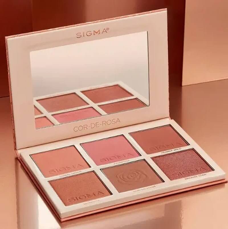 Trending Cor - De - Rosa Blush Palette - All - Gadgetry