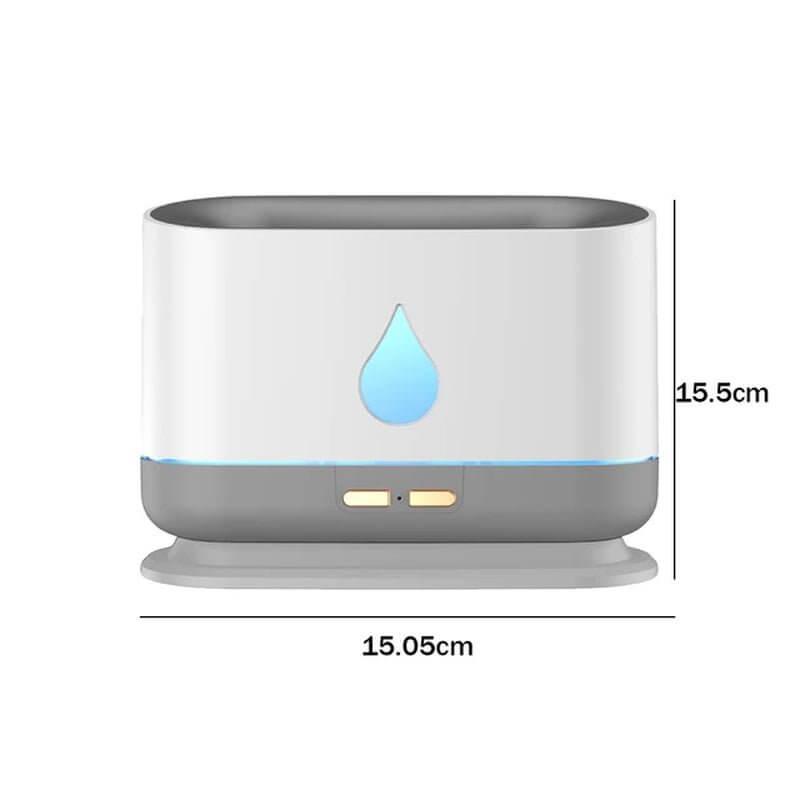 Ultrasonic Cool Mist Maker with LED Essential Oil Diffuser - All - Gadgetry