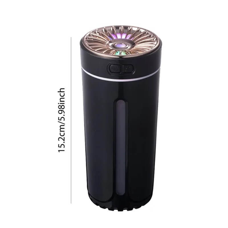 Ultrasonic Cool Mist Maker with LED Essential Oil Diffuser - All - Gadgetry