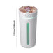 Ultrasonic Cool Mist Maker with LED Essential Oil Diffuser - All - Gadgetry