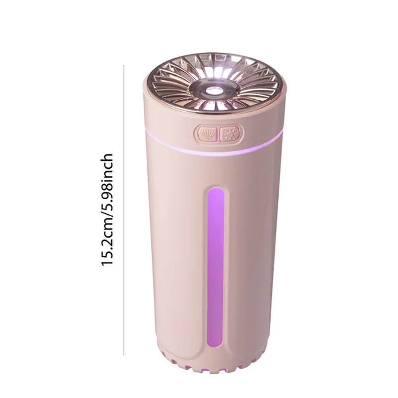 Ultrasonic Cool Mist Maker with LED Essential Oil Diffuser - All - Gadgetry