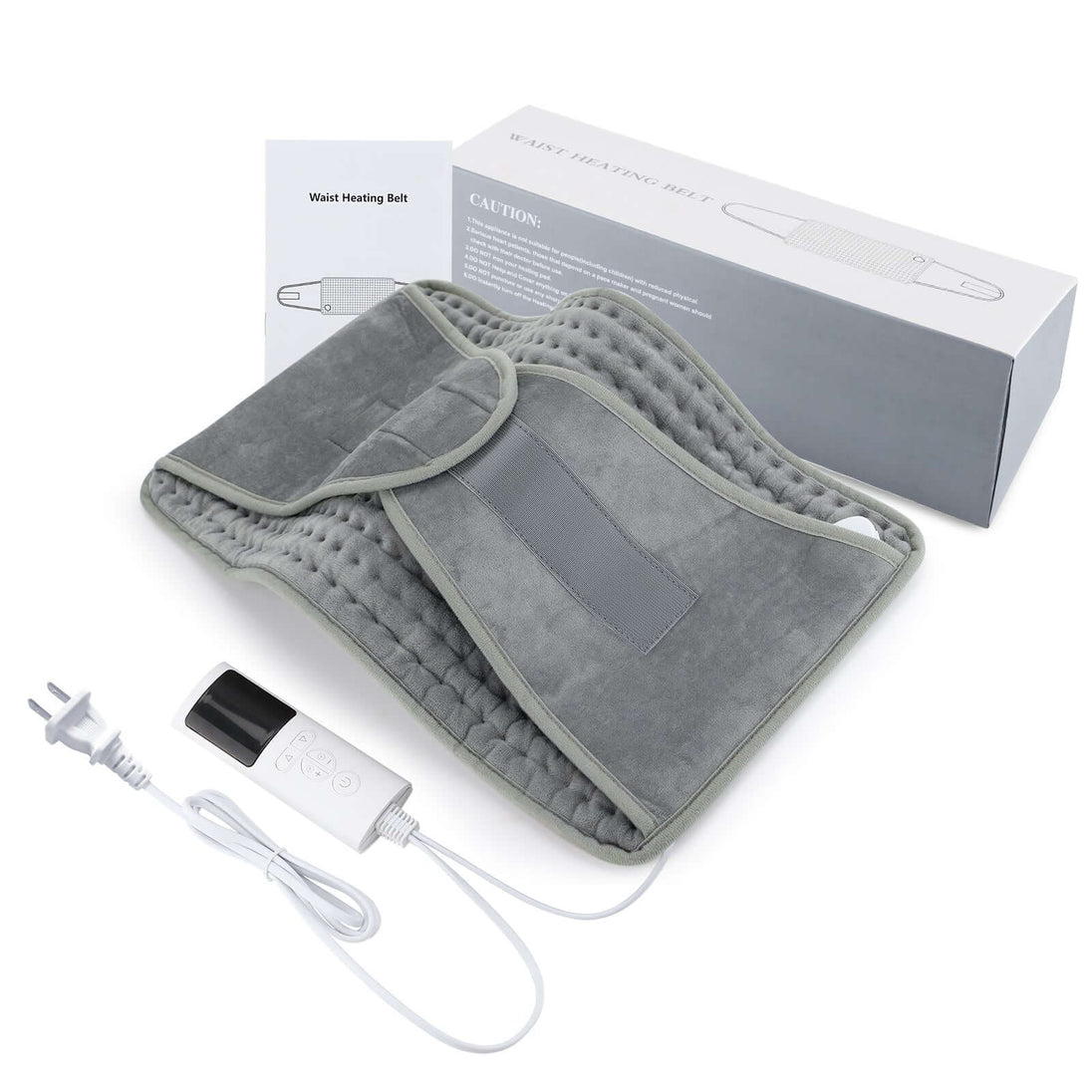 Washable Electric Heating Pad | Winter Warmer for Back & Abdomen - All - Gadgetry