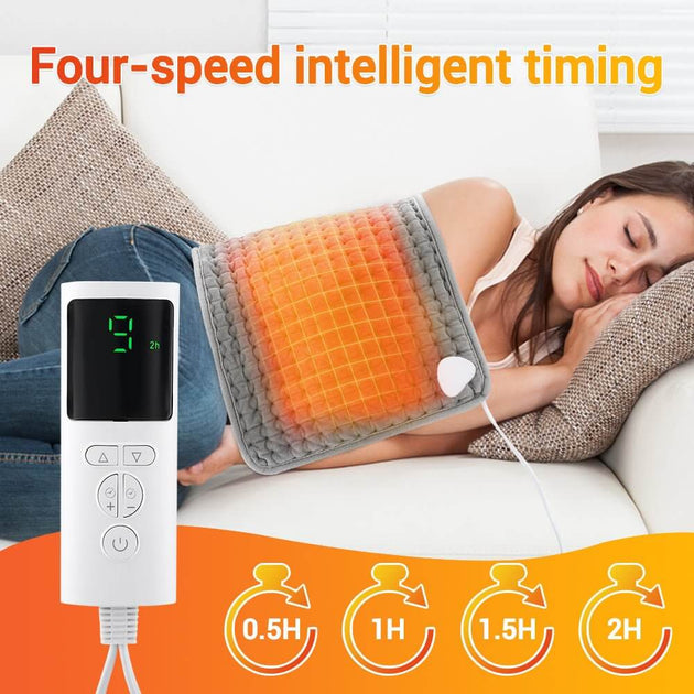 Washable Electric Heating Pad | Winter Warmer for Back & Abdomen - All - Gadgetry
