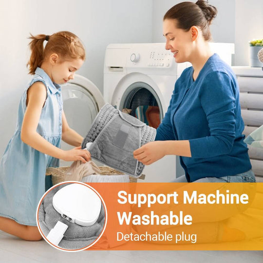 Washable Electric Heating Pad | Winter Warmer for Back & Abdomen - All - Gadgetry