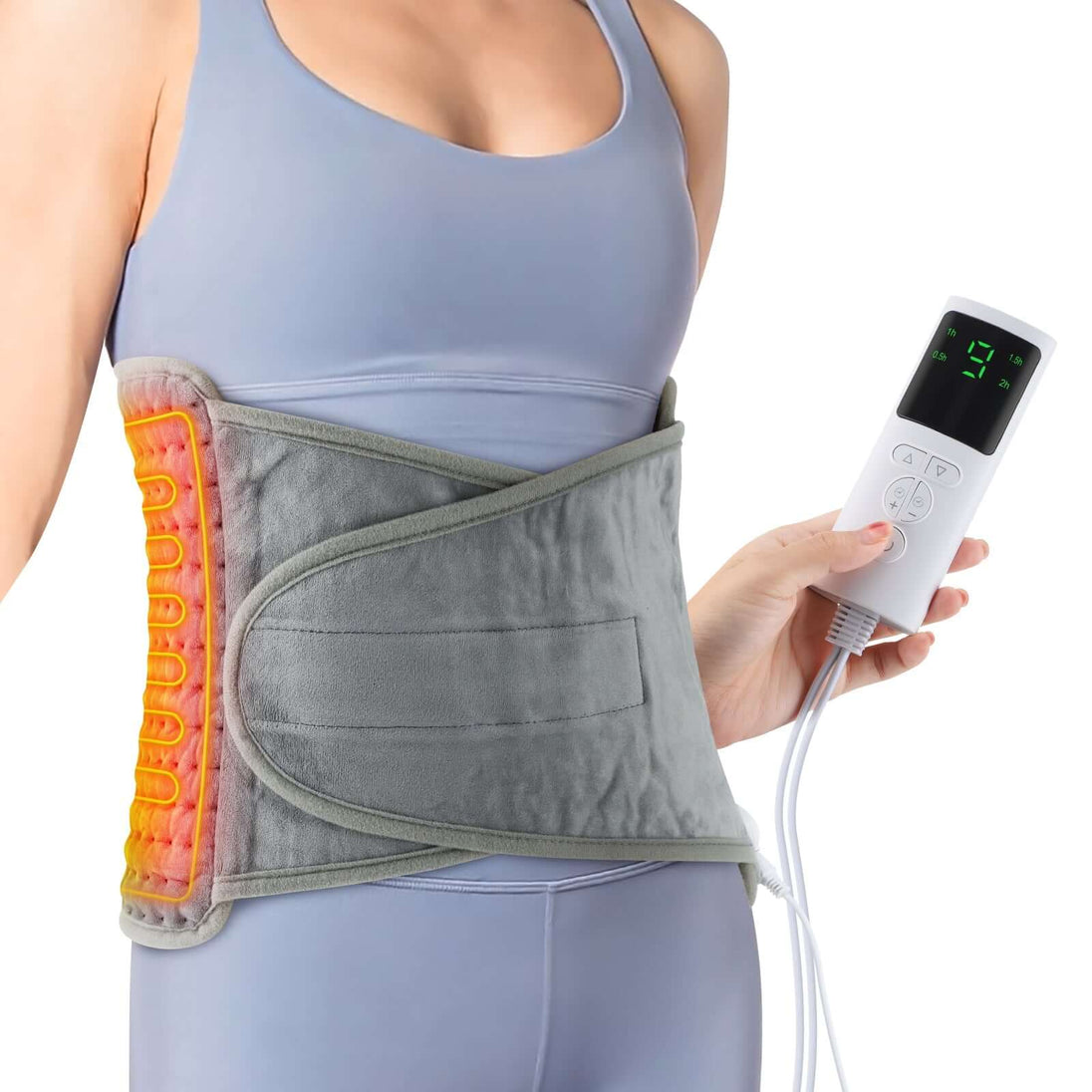Washable Electric Heating Pad | Winter Warmer for Back & Abdomen - All - Gadgetry