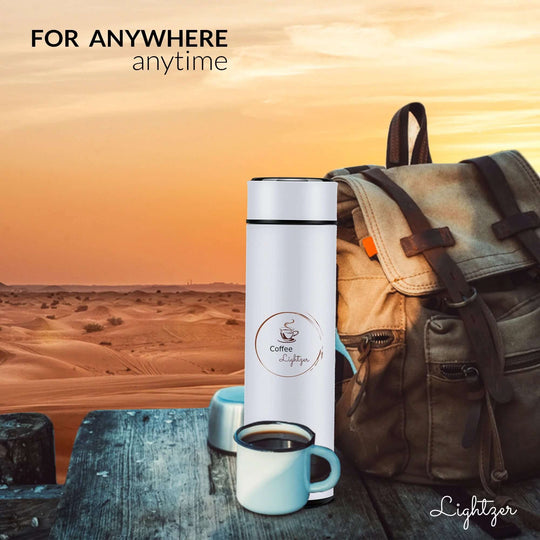 Water Bottle Tea Infuser Travel Mug with Smart LCD Touch - All - Gadgetry
