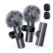 "Wireless Mini Lavalier Microphone for iPhone & Type C - Perfect for Live Interviews and Gaming!" - All - Gadgetry