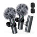 "Wireless Mini Lavalier Microphone for iPhone & Type C - Perfect for Live Interviews and Gaming!" - All - Gadgetry